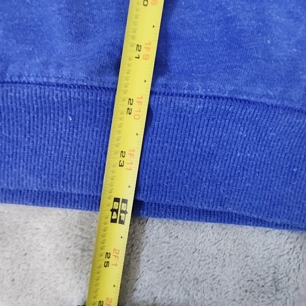 Old‎ Navy Sweatshirt Mens Large Blue Hooded Long-Sleeve Athleisure Activewear